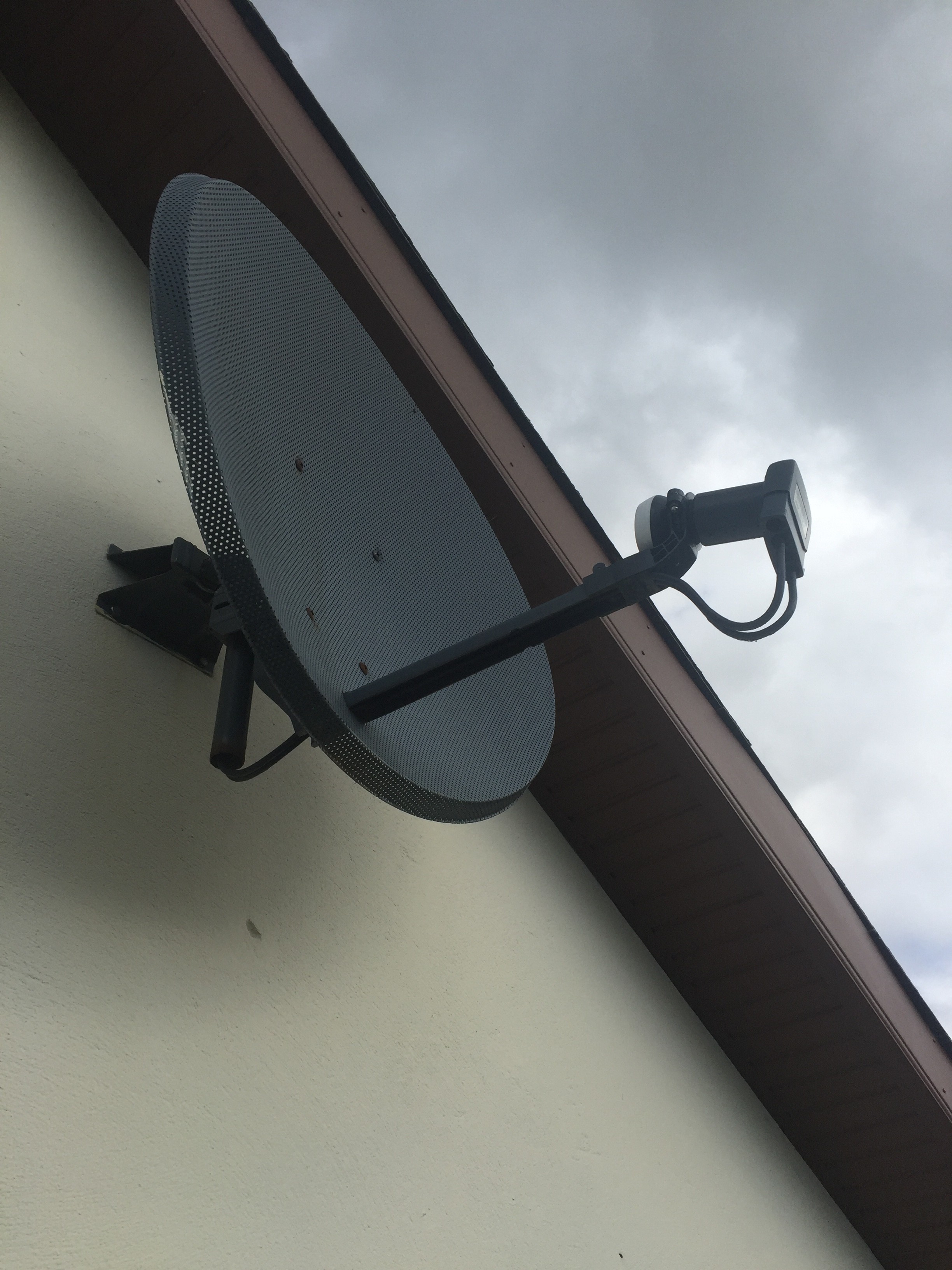 Satellite dish fitted in Ballybay